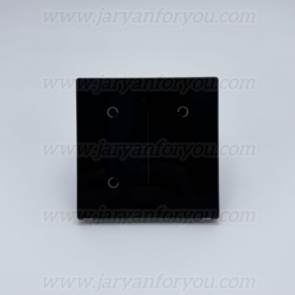 IMG_0596 - 1K JPEG کلید سه پل لمسی مشکی تاچ گرد ایرانی ضمانتی - Image 1