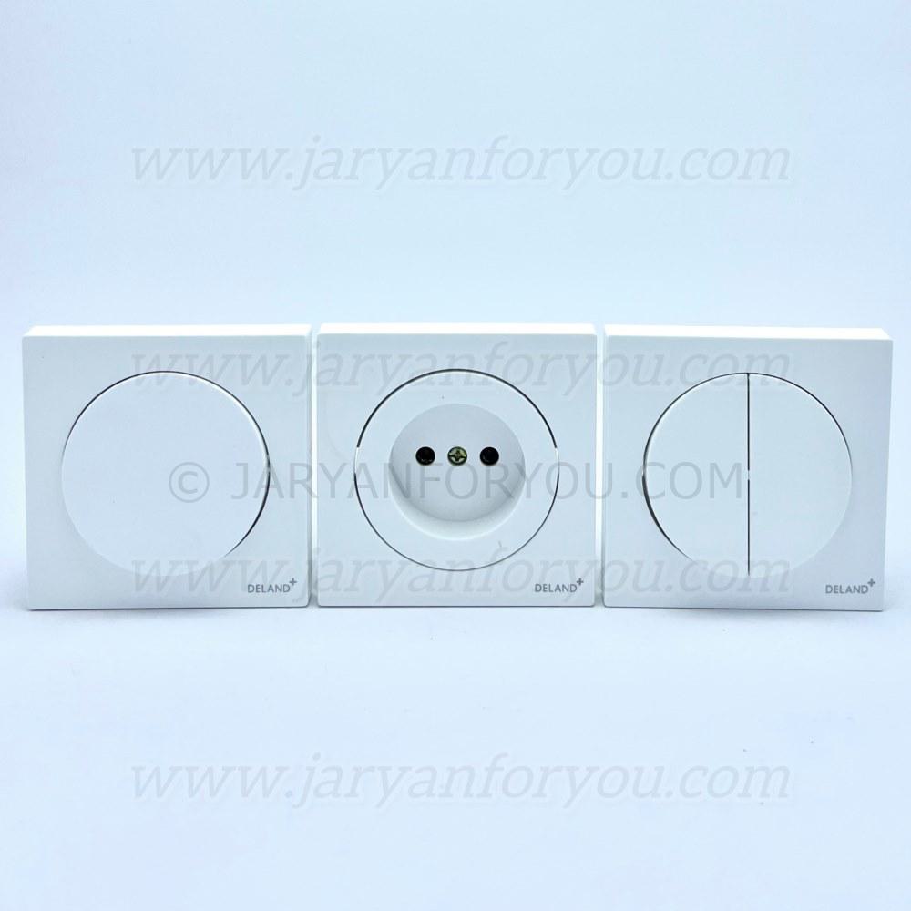 IMG_6448 - JRYN کلید و پریز دلند آوا سفید - Image 1