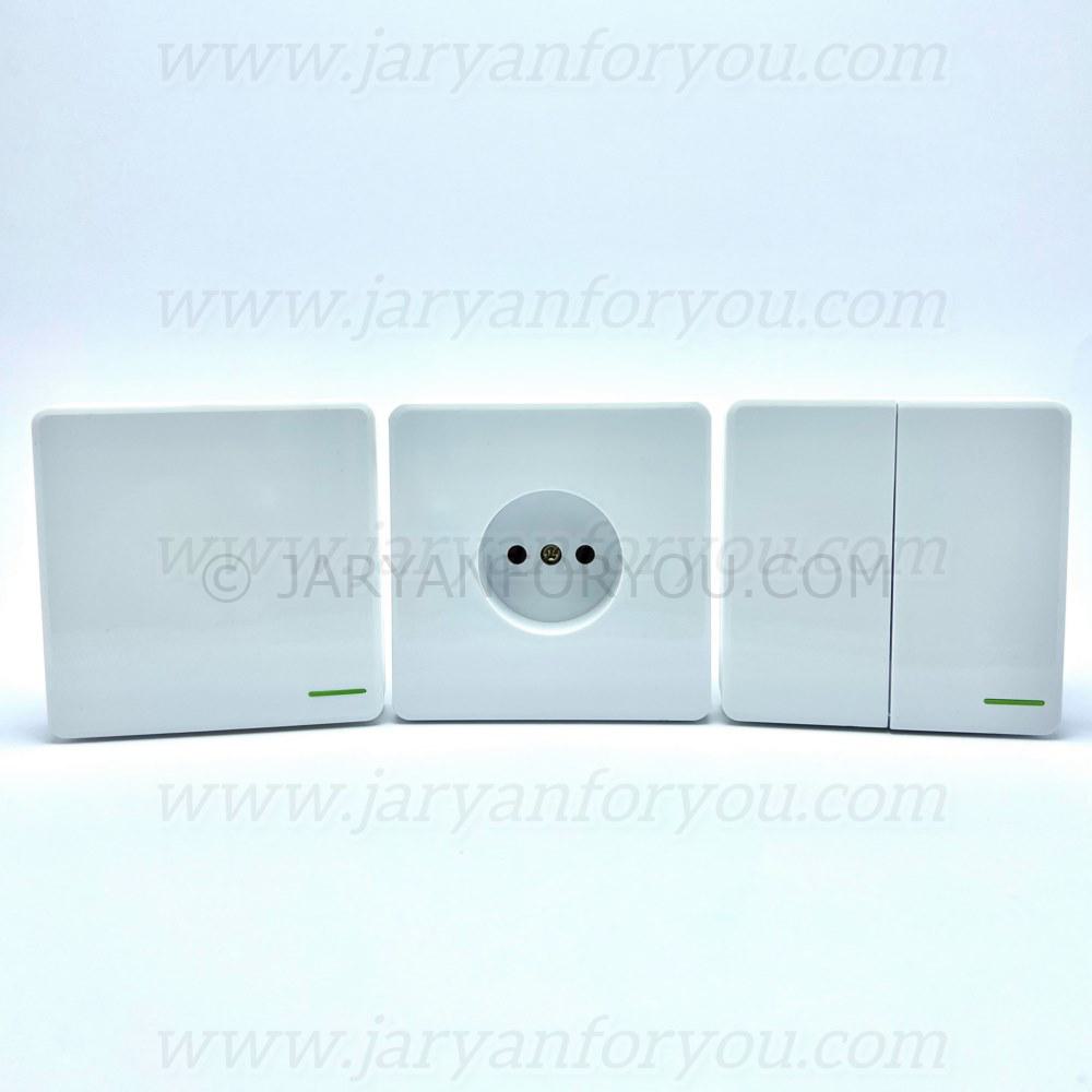 IMG_6553 - JRYN کلید و پریز خیام سفید - Image 1