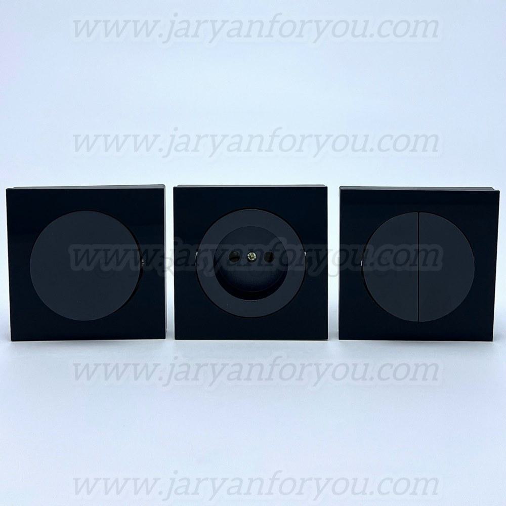 IMG_6750 - JRYN کلید و پریز دلند آوا مشکی گلس - Image 1