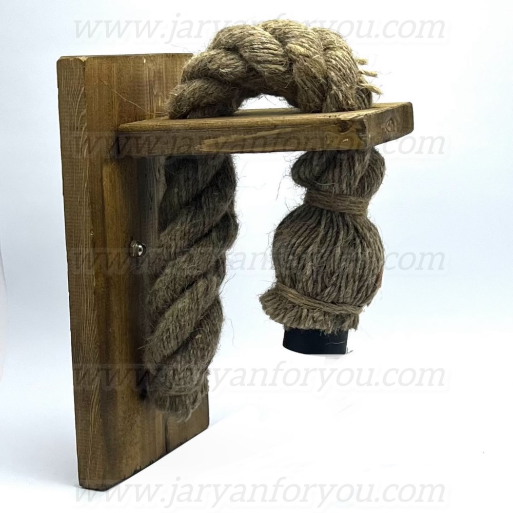 IMG_8752 - JRYN چراغ دیواری کنفی کج تزئینی - Image 1