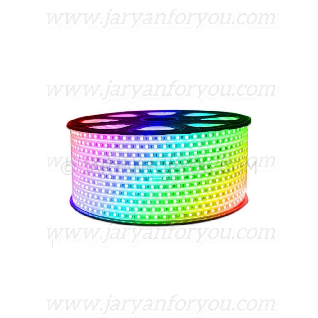 IMG_1755 - 1K JPEG ریسه نورمخفی تک لاین پر نور سیلیکنی هفت رنگ - Image 1