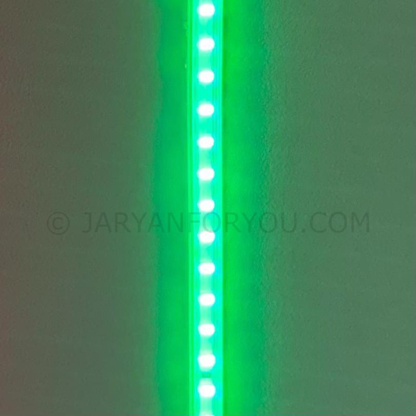 IMG_1759 - 1K JPEG ریسه نورمخفی تک لاین پر نور سیلیکنی سبز - Image 1