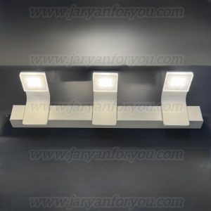 چراغ دیواری سرویس سه شعله L سفید